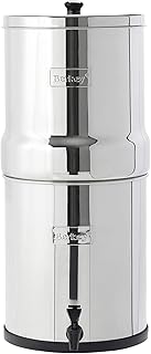Big Berkey gravity-fed stainless steel countertop water filter