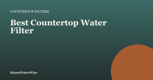 HomeWaterWise branded graphic: Best Countertop Water Filter