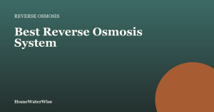 HomeWaterWise branded graphic: Best Reverse Osmosis System