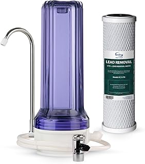 iSpring countertop water filter with carbon filtration