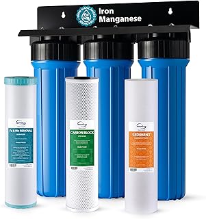 iSpring iron and manganese whole house filter for well water