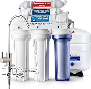iSpring RCC7AK 6-stage reverse osmosis system with alkaline remineralization