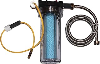 Deluxe well water filter system for sulfur smell and iron
